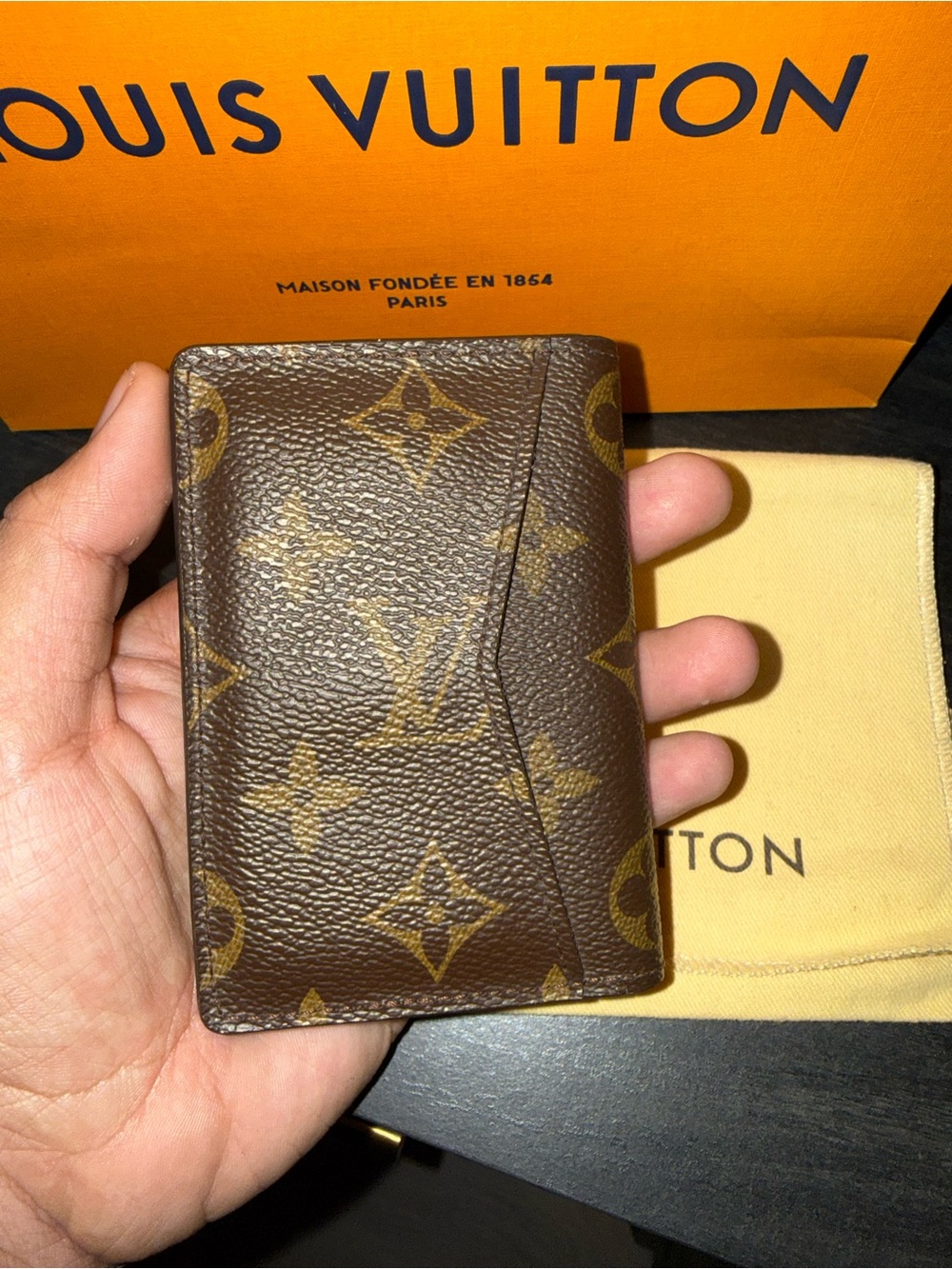 Louis Vuitton Monogram Pocket Organizer - Picture 3 of 9